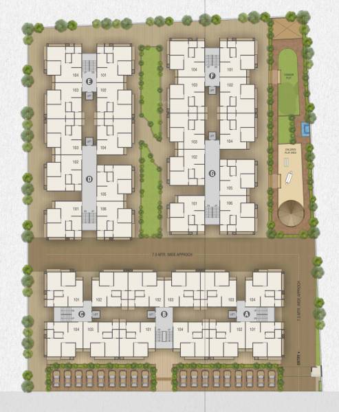  somya-residency-phase-3 Layout Plan
