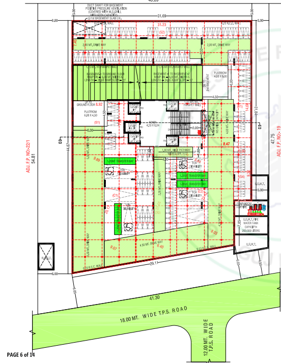  the evara A Cluster Plan For 1st Basement
