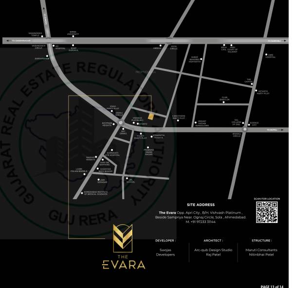  the-evara Location Plan