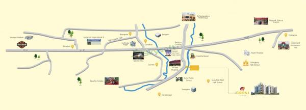  giriraj-tower Location Plan