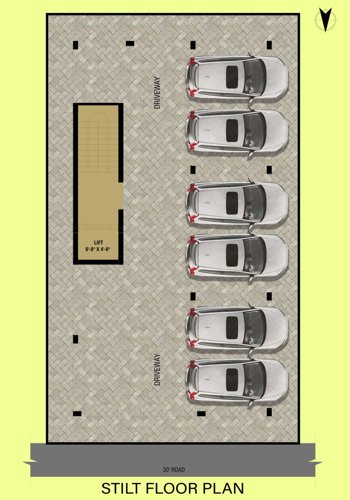  sivaram-flats Sivaram Flats Tower A Cluster Plan