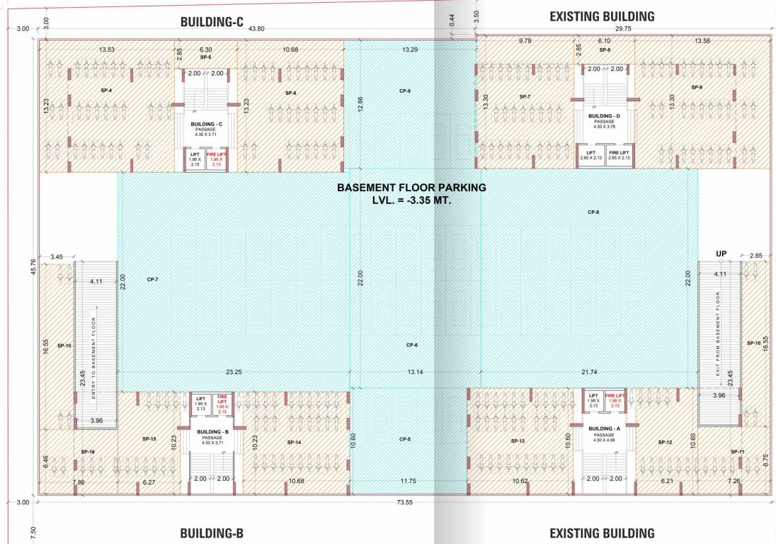  shivalik celebration b & c Tower B Cluster Plan