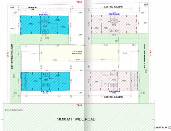 shivalik-celebration-b-&-c Layout Plan