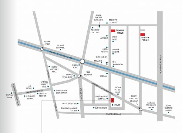  shivalik-celebration-b-&-c Location Plan