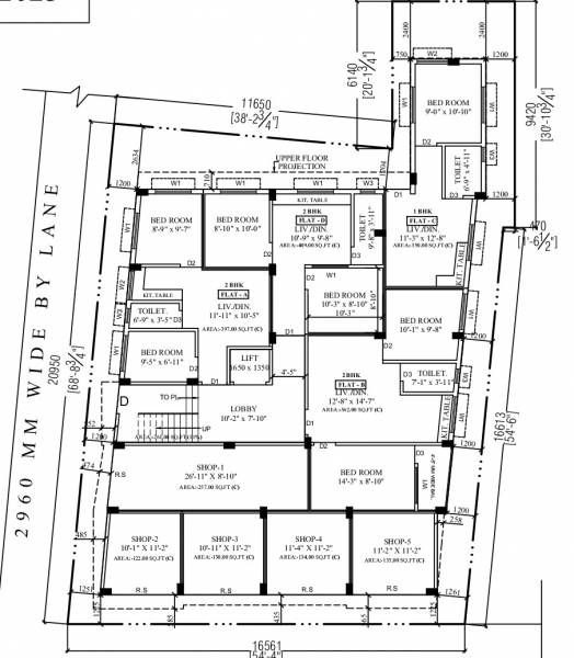  appartement Appartement Cluster Plan