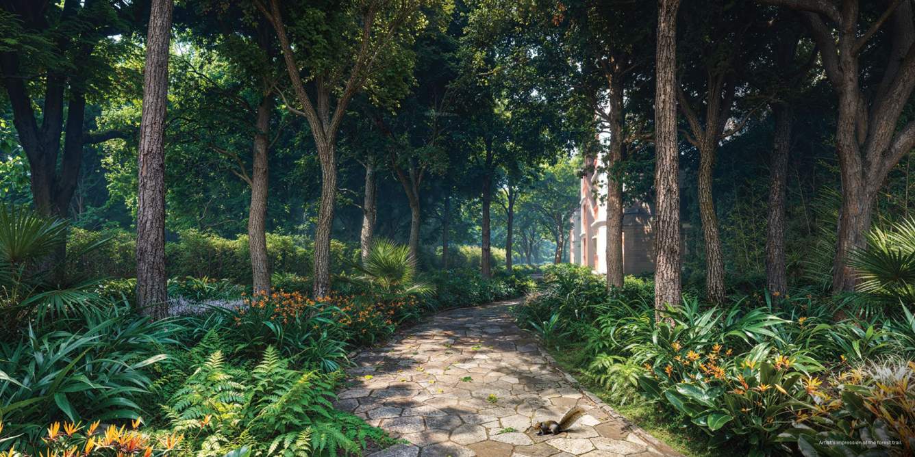  corinthia tower 6 Landscape Garden and Tree Planting