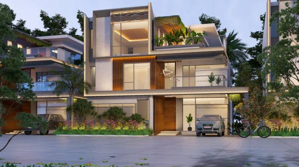 Elevation aero-villas Elevation