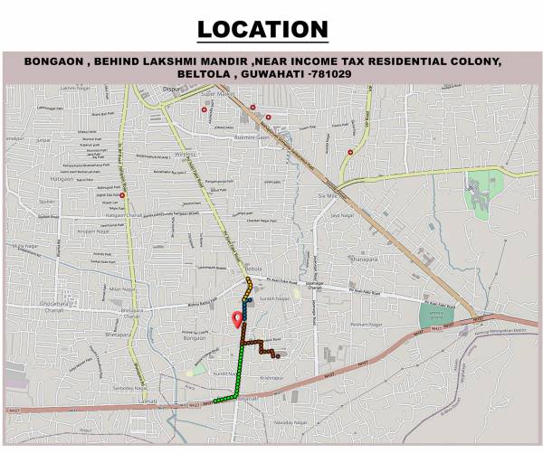 Location Plan akash-tower Location Plan