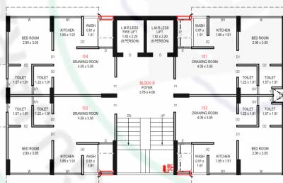  paramount Block  B Cluster Plan