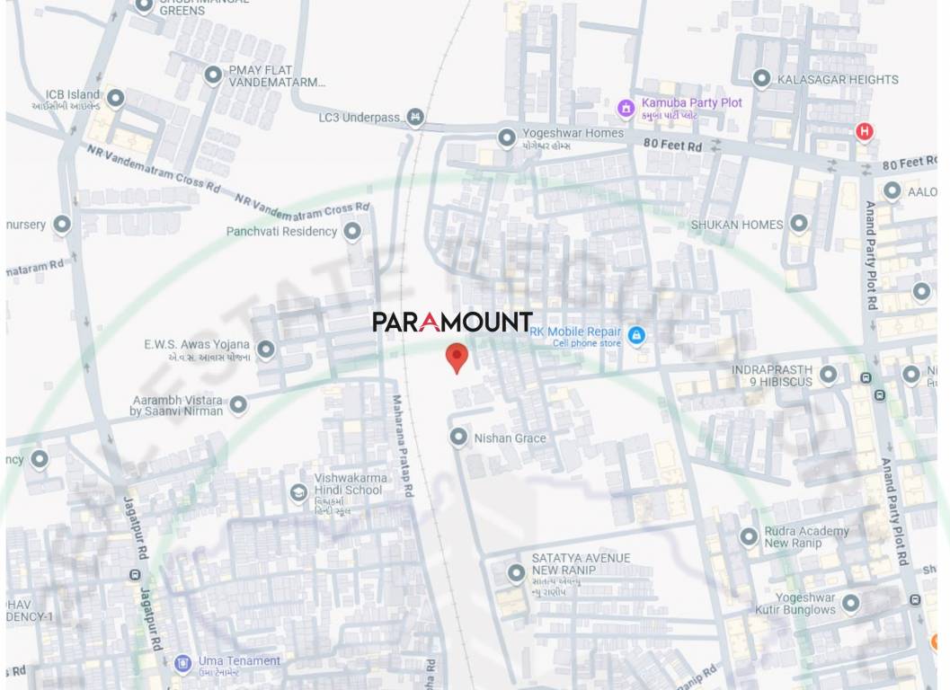  paramount Location Plan