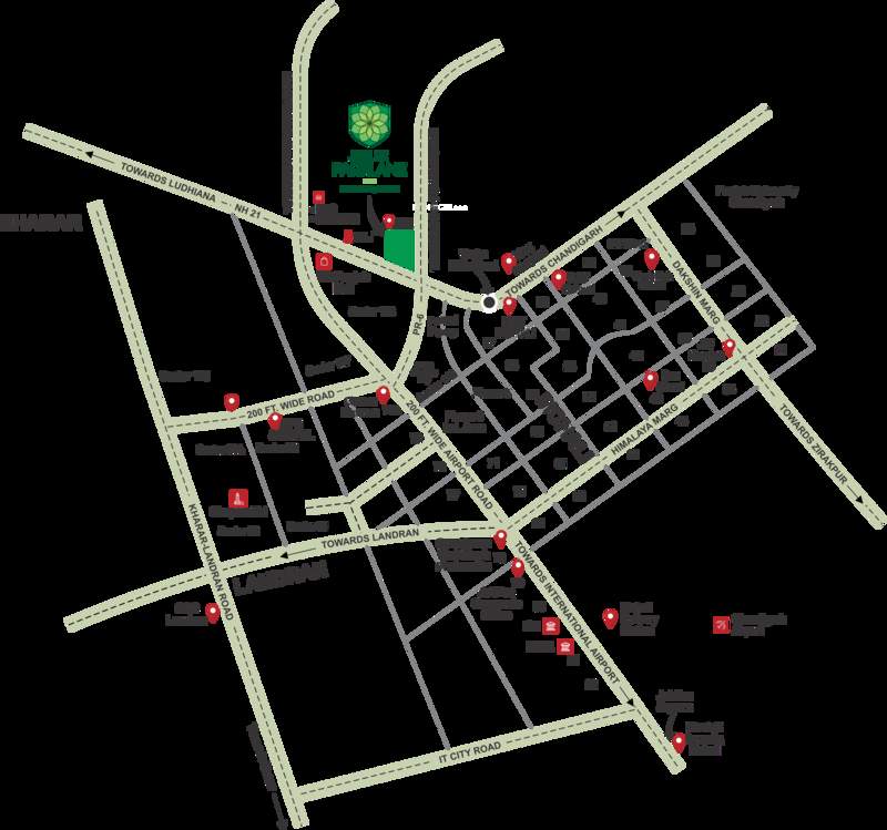  parklane Location Plan