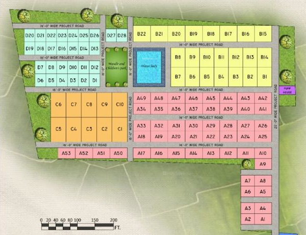  sai-niwas Layout Plan