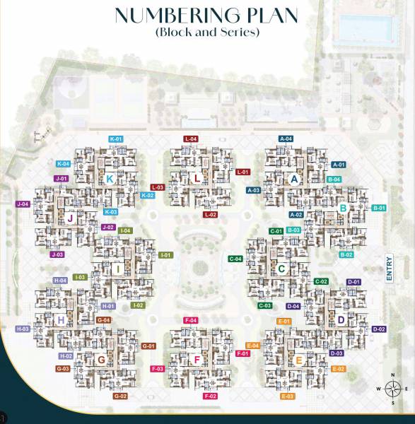  sbr-one-residence Tower 1 Cluster Plan