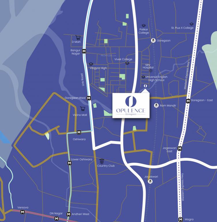  opulence Location Plan