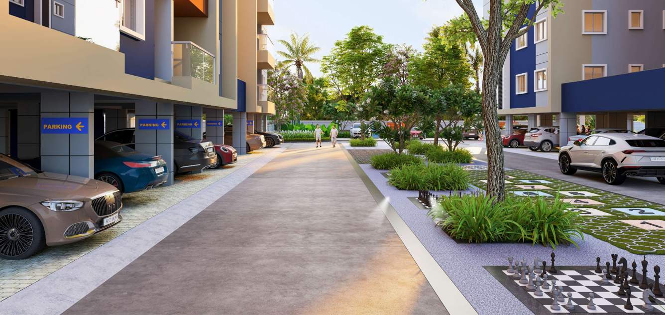  slv golden towers Car Parking