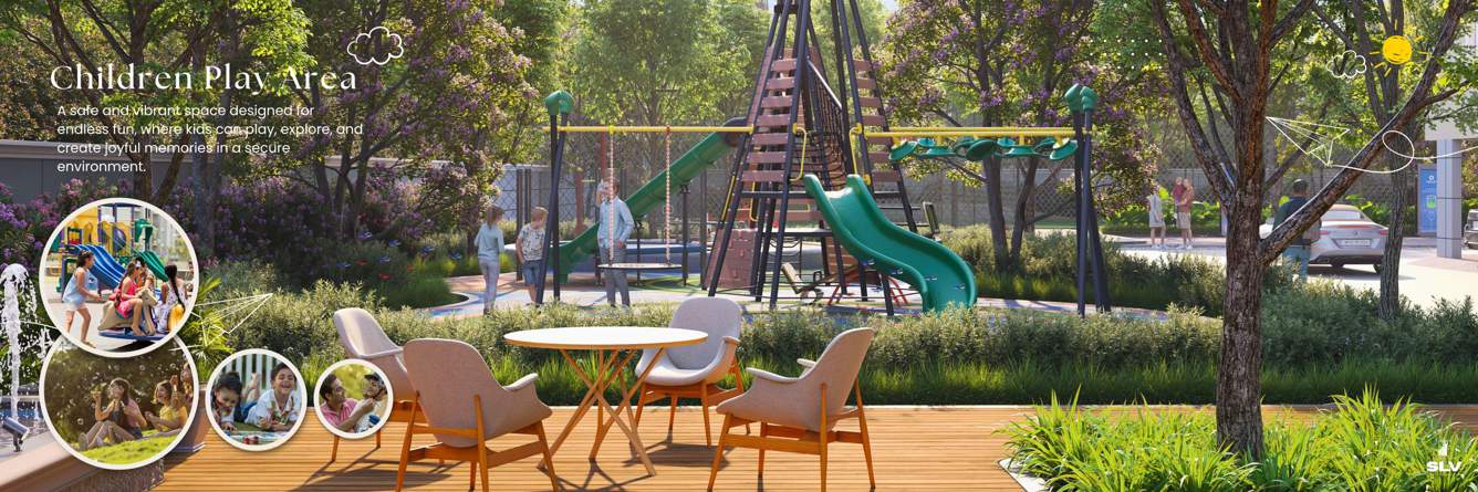  slv golden towers Children's play area