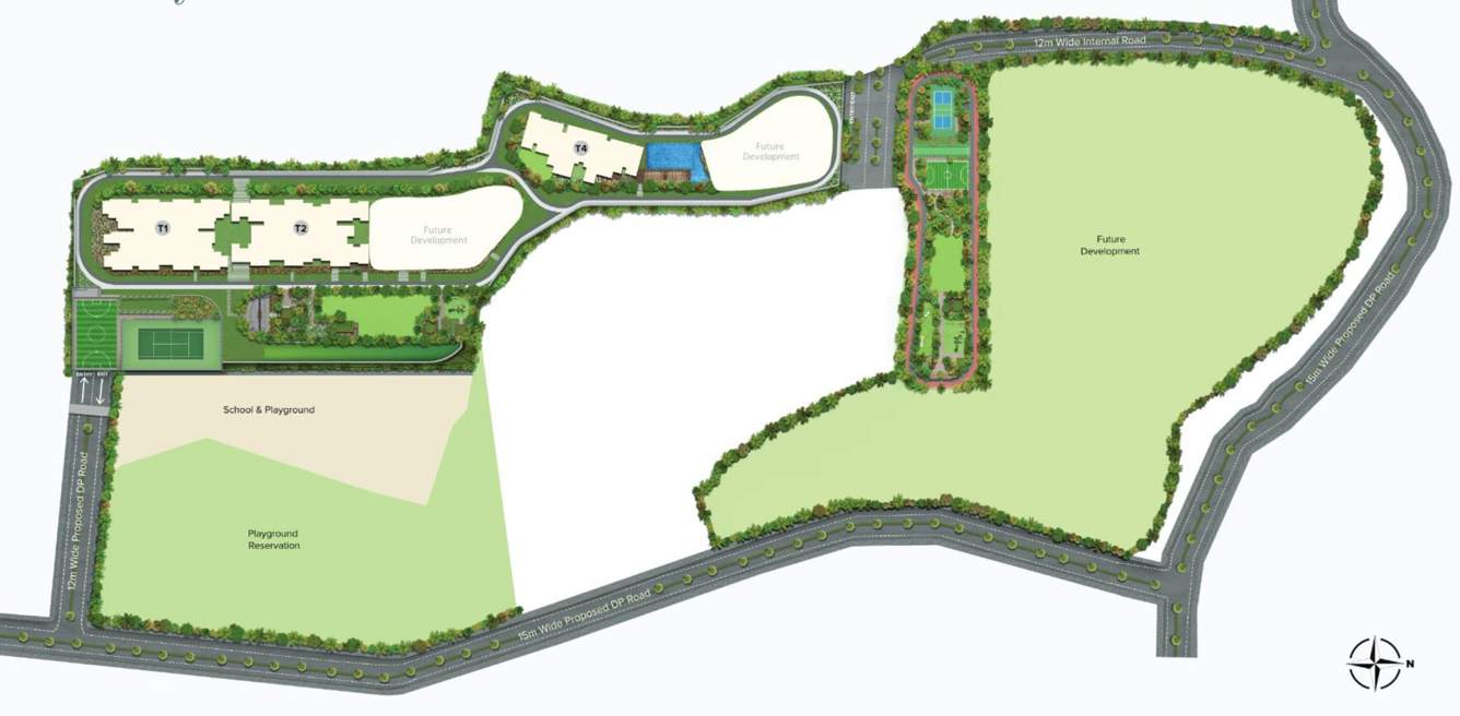  evara heights t1 Master Plan