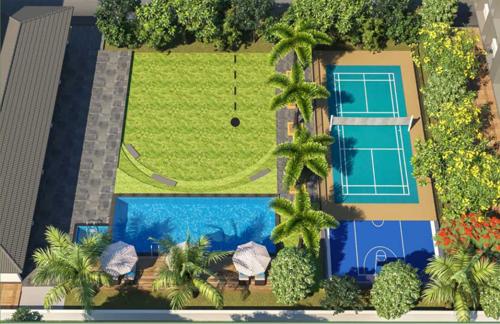  1-chogm Badminton Court