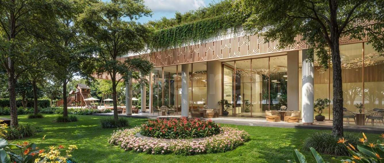  corinthia tower 1 and tower 2 Landscape Garden and Tree Planting