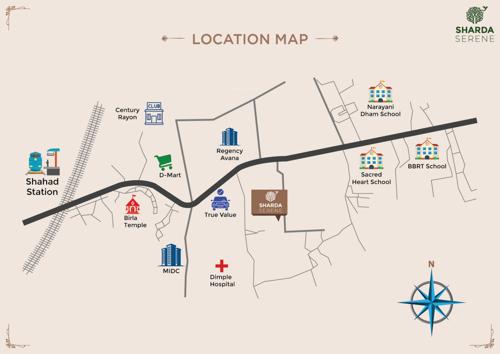  serene Location Plan