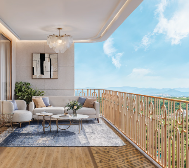  lodha palais Balcony