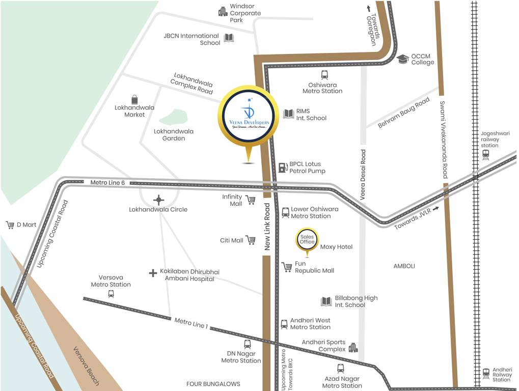 insignia Location Plan