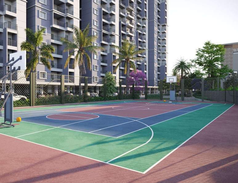  sai greenwooda phase 2 Basketball Court