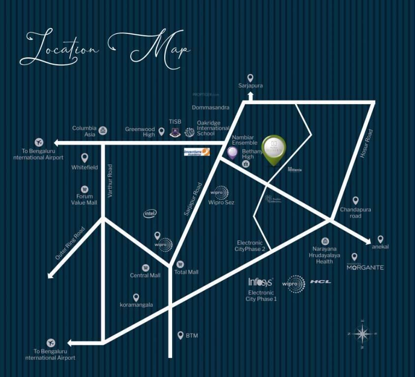 ellegenza phase ii Location Plan