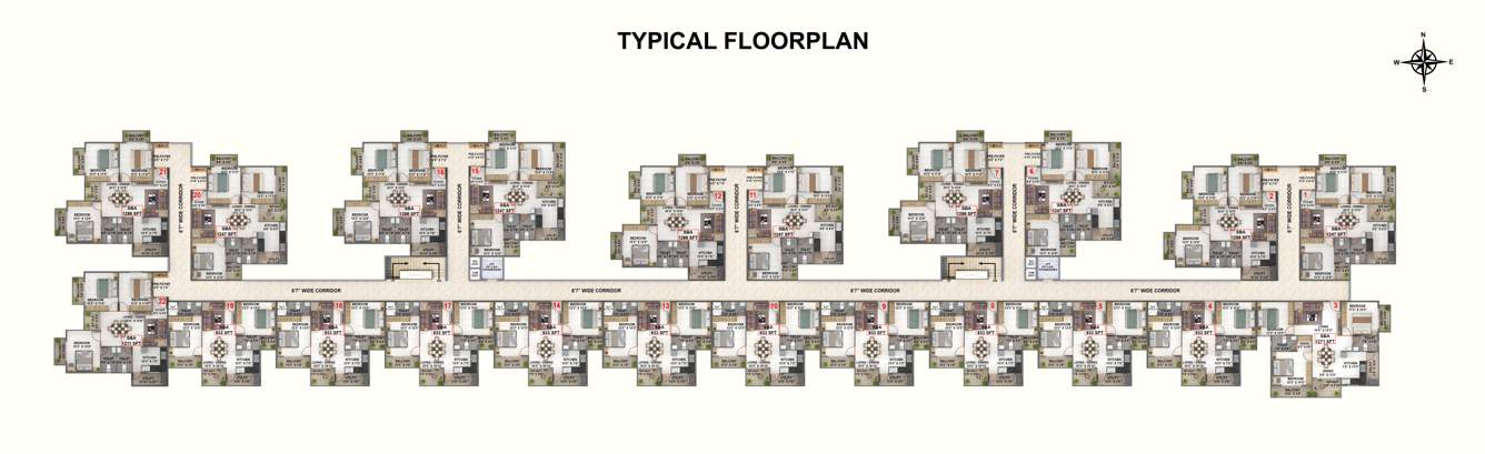  meadows phase 2 by homes Meadows Phase 2 By Bhavisha Homes Cluster Plan
