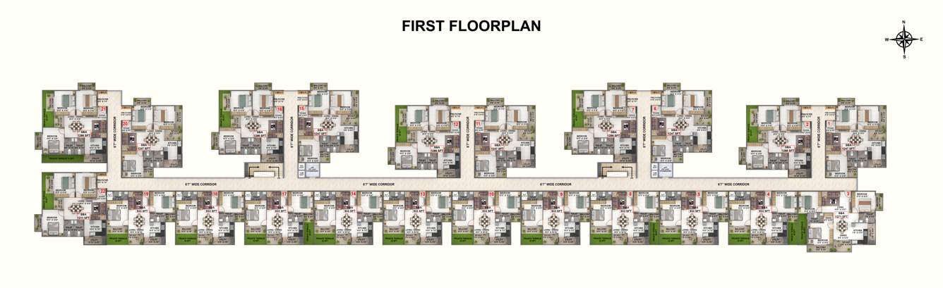  meadows phase 2 by homes Meadows Phase 2 By Bhavisha Homes Cluster Plan