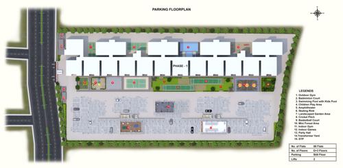  meadows-phase-2-by-homes Meadows Phase 2 By Bhavisha Homes Cluster Plan