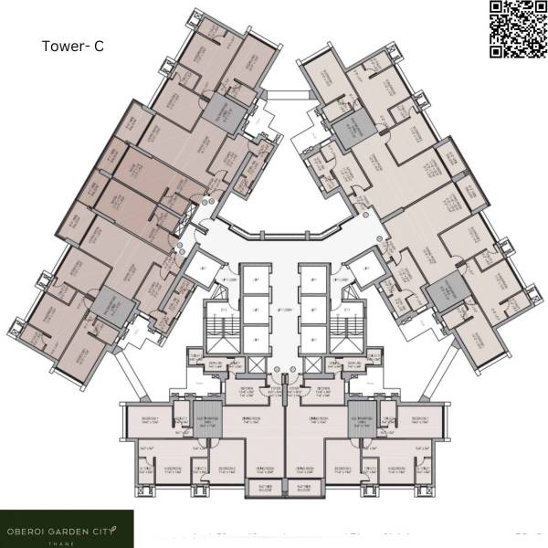  ogc-thane-phase-1 Tower - B Cluster Plan