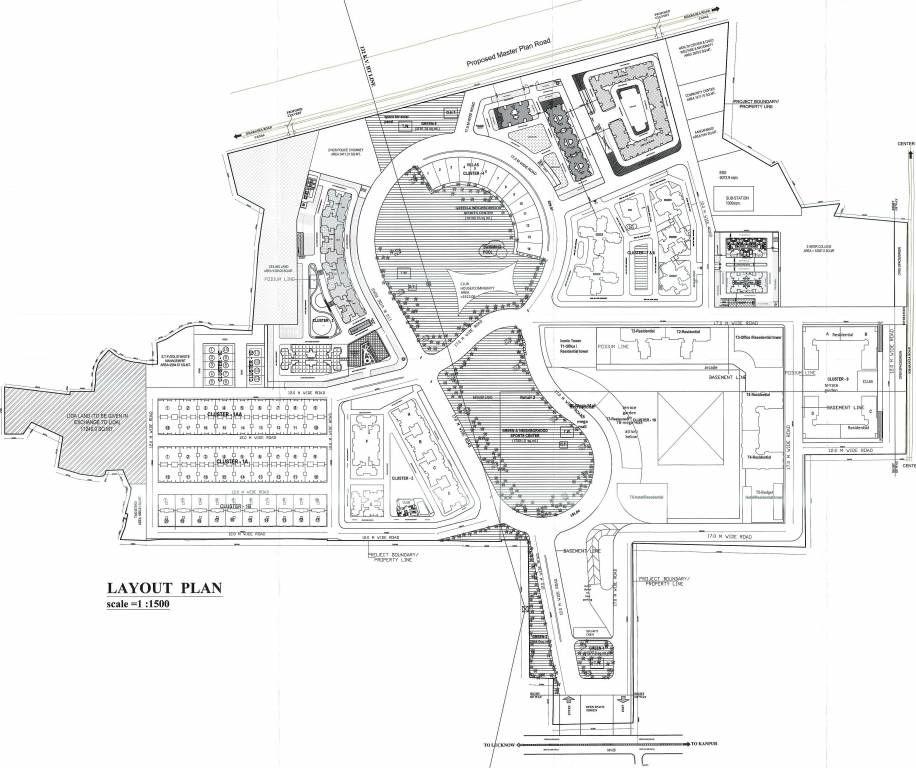  paarth humming retreat Layout Plan