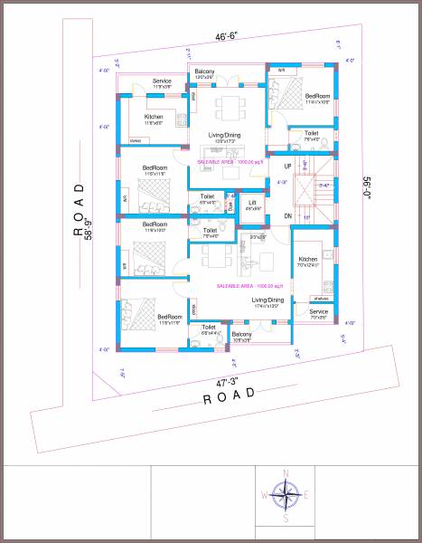  sg-flats SG Flats Cluster Plan