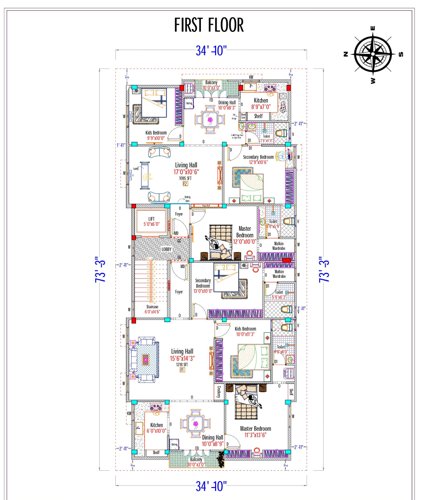  prananya-avantra-apartments Prananya Avantra Apartments Cluster Plan