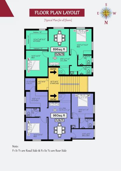  pushkara SCC Pushkara Cluster Plan from 1st to 3rd Floor