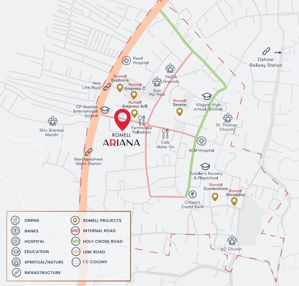  ariana Location Plan