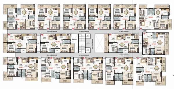  elite-homes Elite Homes Cluster Plan
