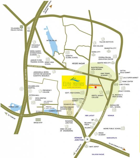  elite-homes Location Plan