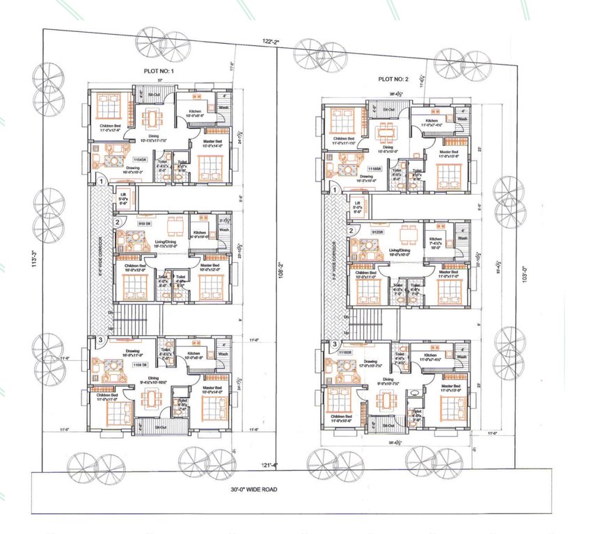  wind shire Cluster Plan