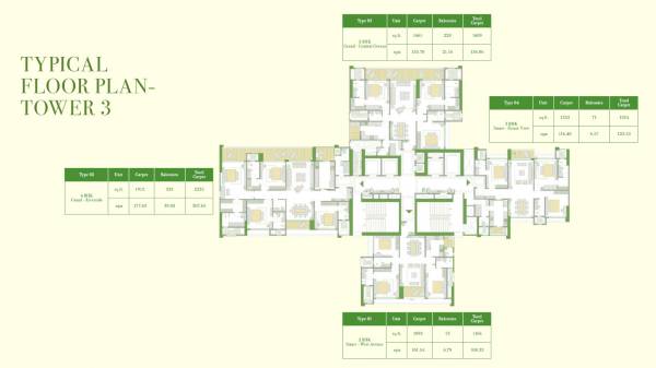  bluegrass-residences Cluster Plan