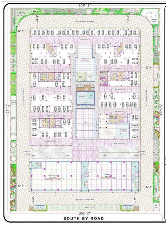 nvg rakshak Nvg Rakshak Cluster Plan for Stilt Floor
