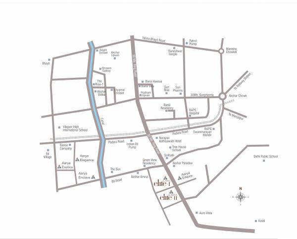  sudhapati-aarya-elite Location Plan