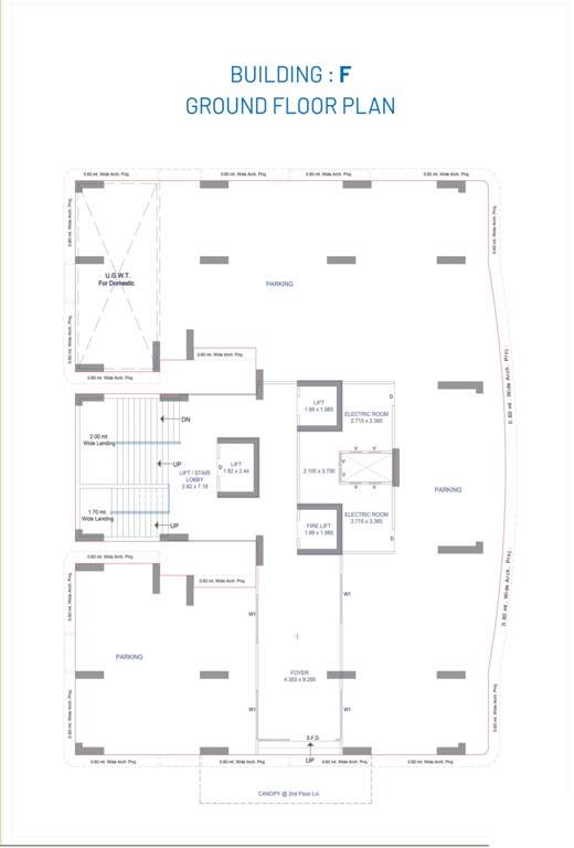  riverview heights f Riverview Heights F Cluster Plan for ground Floor
