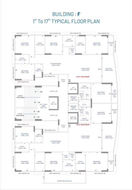  riverview heights f Riverview Heights F Cluster Plan from 1st to 17th Floor
