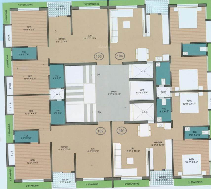  pratishtha Cluster Plan