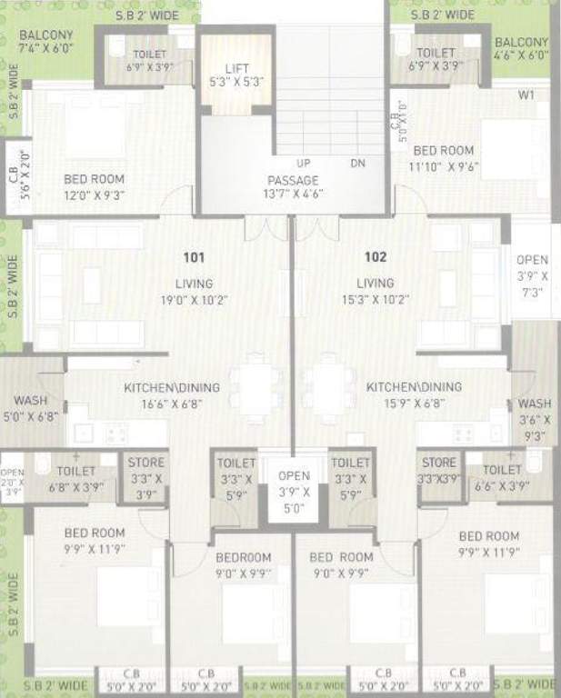  pratishtha Cluster Plan