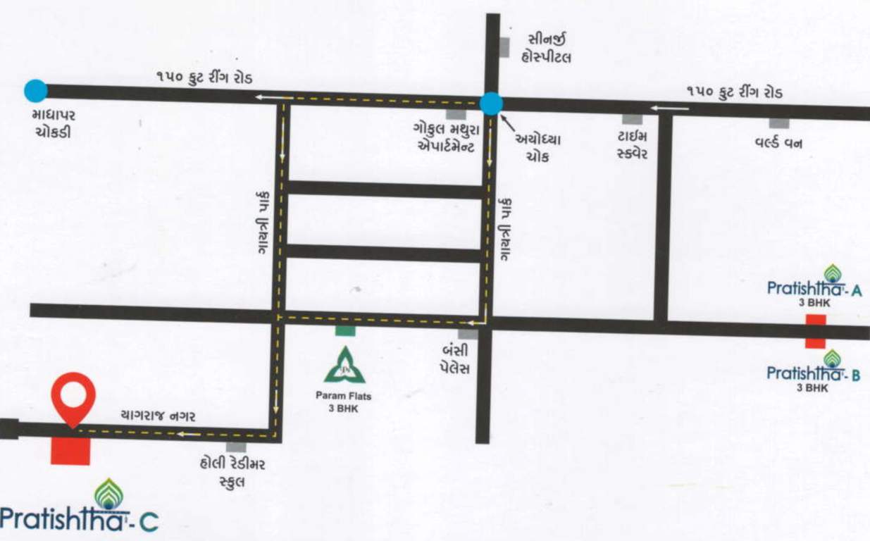  pratishtha Location Plan