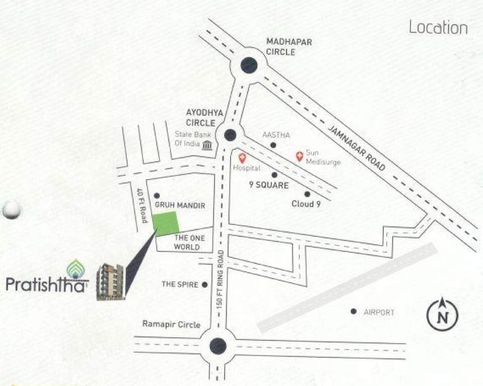  pratishtha Location Plan