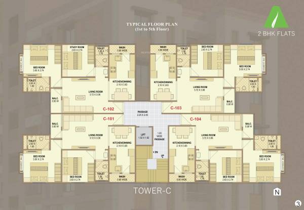 Cluster Plan asopalav-residency Cluster Plan